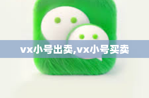 vx小号出卖,vx小号买卖